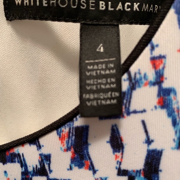 WHBM Scuba Fit and Flare Dress - Picture 2 of 7